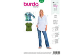 Schnittmuster burda style - Tunika 8100 - Plus Size